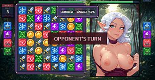 ELF STRIP DUEL: HENTAI MATCH 3