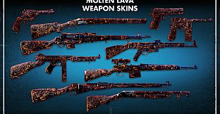 Zombie Army 4: Molten Lava Weapon Skins