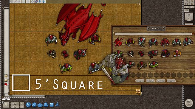 Fantasy Grounds - Red Dragons (Token Pack)