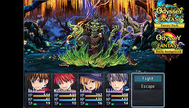 RPG Maker MV - Odyssey of Fantasy enemy pack