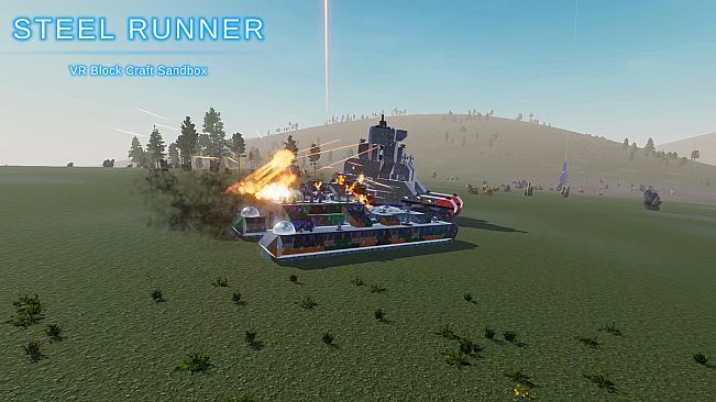 Steel Runner - VR Block Craft Sandbox