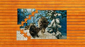 Bear vs. Wolf Jigsaw Puzzle