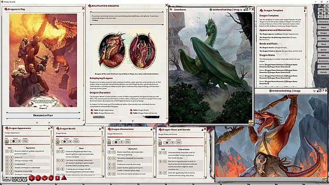 Fantasy Grounds - D&D Fizban's Treasury of Dragons