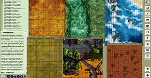 Fantasy Grounds - Map Pack Terrain and Battlemats (Map Pack)