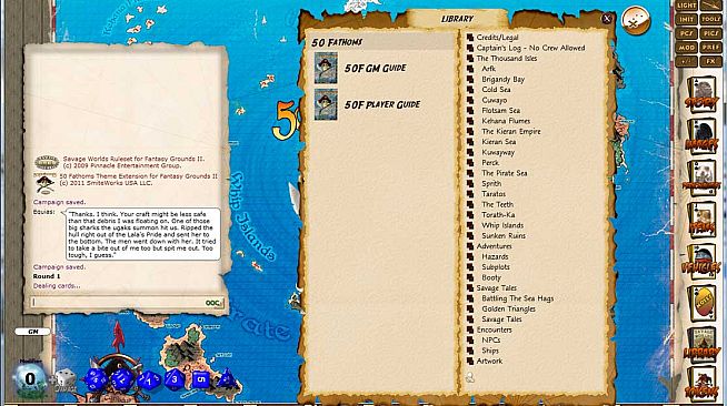 Fantasy Grounds - 50 Fathoms (Savage Worlds)