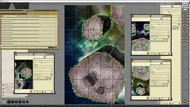 Fantasy Grounds - Pathfinder RPG - GameMastery Map Pack: Extradimensional Spaces