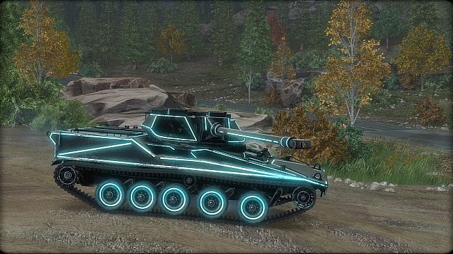 Armored Warfare - RDF-LT Skin Neon