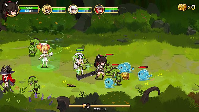 Treasure chest Corps-結界を維持するため、魔物を退治した