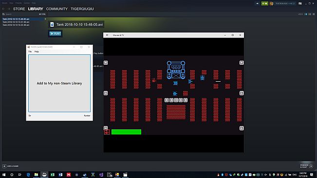 TIGER GAME ROM KNIFE