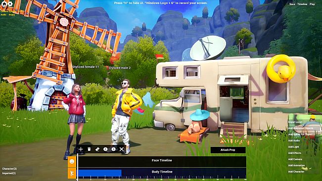 Supersaga - Create high quality 3D Animations