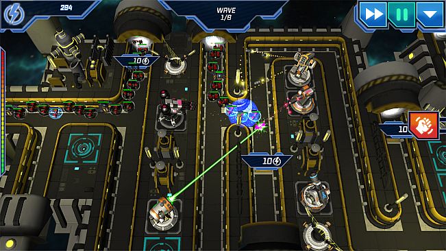 Module TD. Sci-Fi Tower Defense