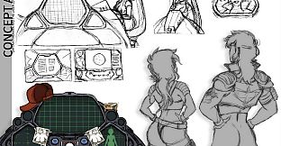 Captain Firehawk - Artbook
