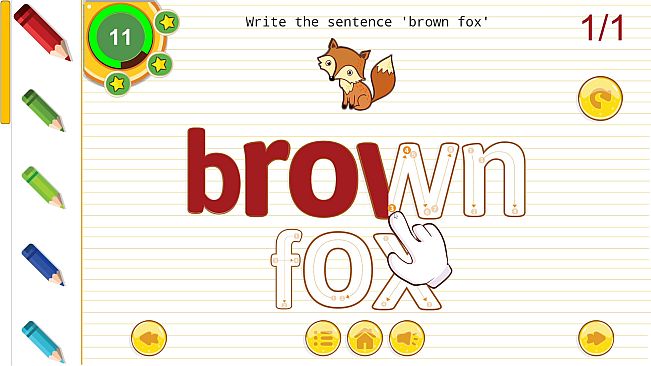 English Tracing Book