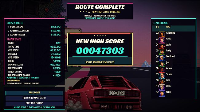 Ridiculous Racing: Retro Arcade Racer