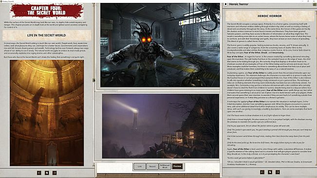 Fantasy Grounds - The Secret World - Savage Worlds Adventure Edition