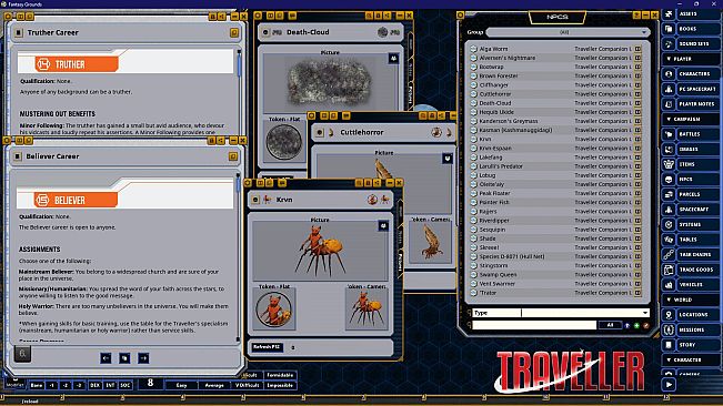 Fantasy Grounds - Traveller Companion Update 2024