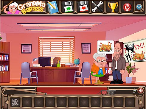 GrandMa Badass - a crazy point and click adventure