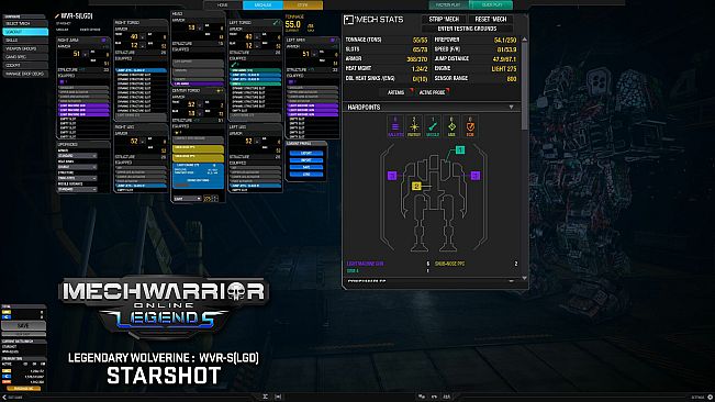 MechWarrior Online - Starshot Legendary Mech Pack