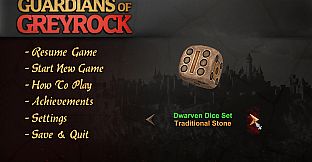 Guardians of Greyrock - Dice Pack: Dwarven Set