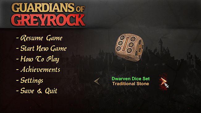 Guardians of Greyrock - Dice Pack: Dwarven Set