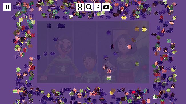 Christmas With My Family - Jigsaw Puzzle