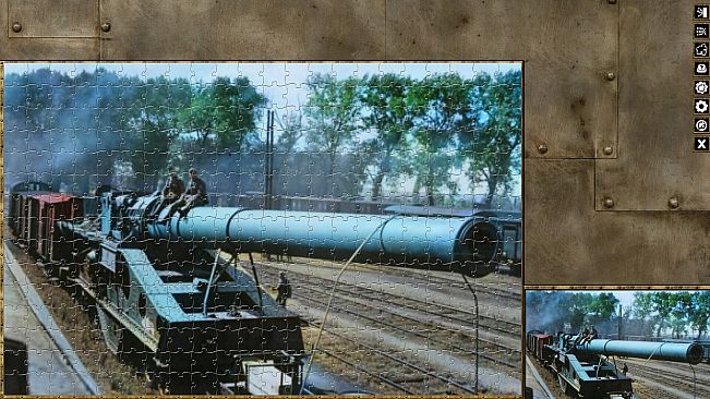 Pixel Puzzles WW2 Jigsaw - Pack: German Railway Guns