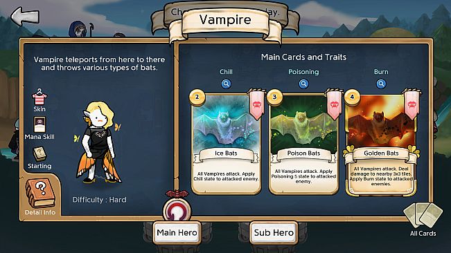 3 Minute Heroes - Butterfly (Vampire Skin)