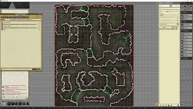 Fantasy Grounds - Pathfinder RPG - Pathfinder Flip-Mat - Cavernous Lair