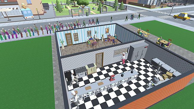 SIM Chef: Restaurant management