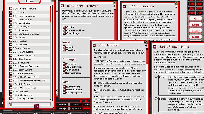 Fantasy Grounds - Tripwire (Mongoose Traveller 1E)