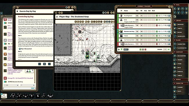 Fantasy Grounds - Shadowed Keep on the Borderlands