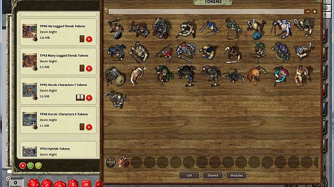 Fantasy Grounds - Top-down Tokens - Heroic 1