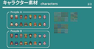 RPG Maker MZ - REFMAP Fantasy Character Pack 4