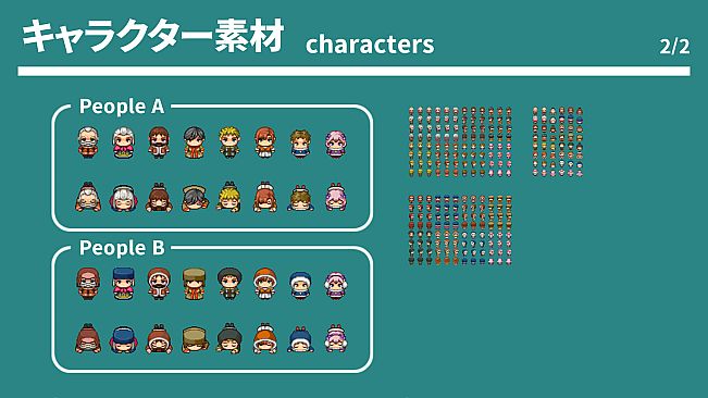 RPG Maker MV - REFMAP Fantasy Character Pack 4