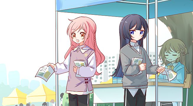 夜空色的魔法少女 - Nightsky Blue Magical Girl