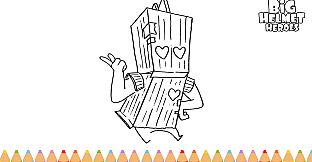 Big Helmet Heroes - Coloring Book