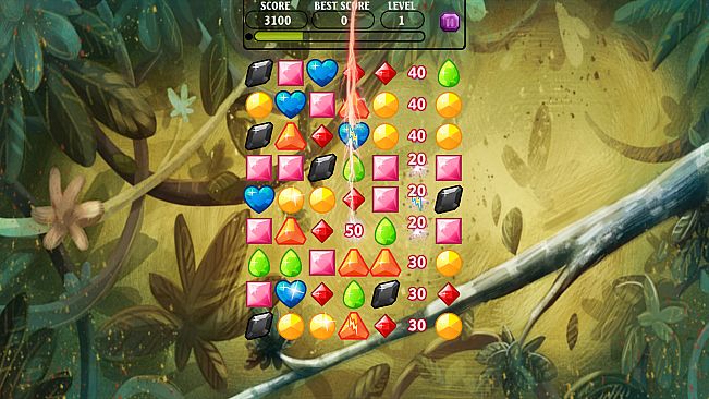 Mountains & Clouds Jewel Match