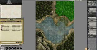 Fantasy Grounds - Pathfinder RPG - Pathfinder Flip-Mat - Forest Multi-Pack
