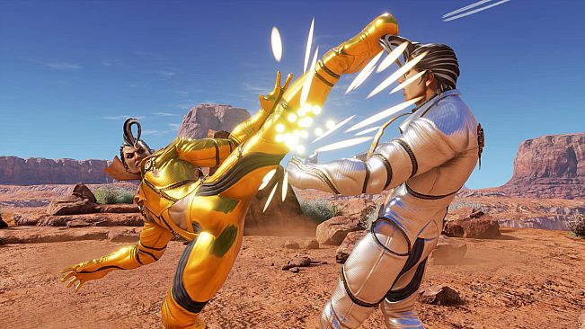 FIGHTING EX LAYER - Color Gold/Silver: Rosso