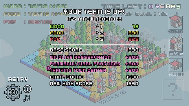 Time's Up in Tiny Town