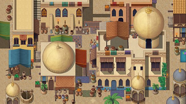 RPG Maker MZ - Winlu Fantasy Tileset - Desert Exterior