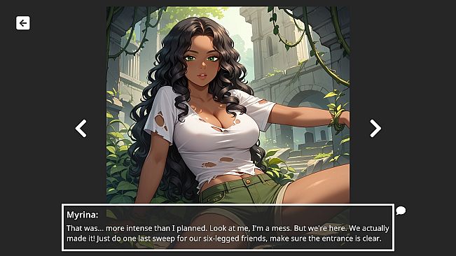 A Lucky Hunt With : Myrina