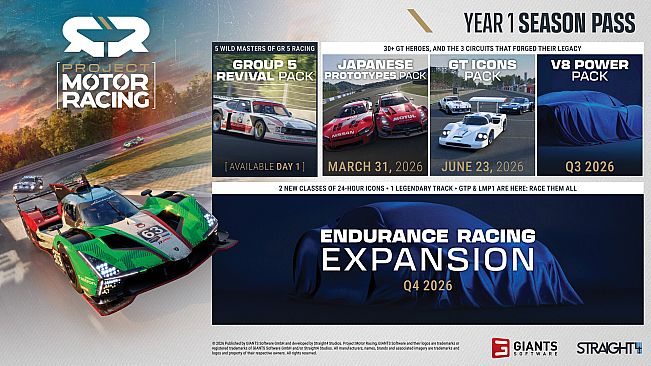 Project Motor Racing: Year 1 Season Pass