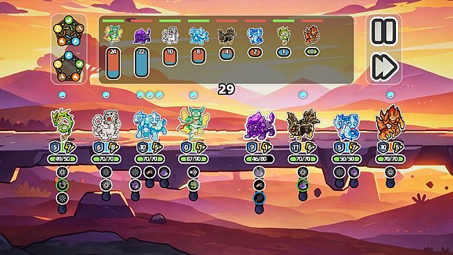 Chain Pet Auto Battle