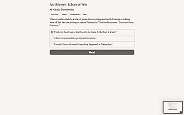 An Odyssey: Echoes of War