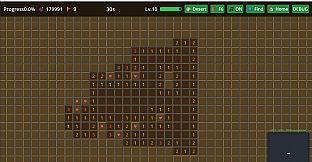 Infinite Minesweeper Simulator