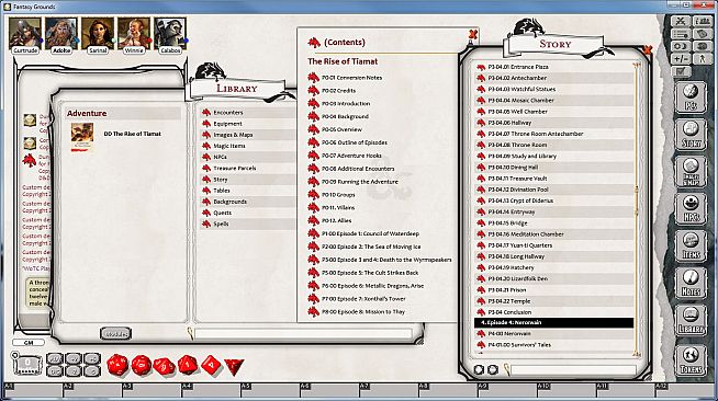 Fantasy Grounds - Dungeons & Dragons: The Rise of Tiamat