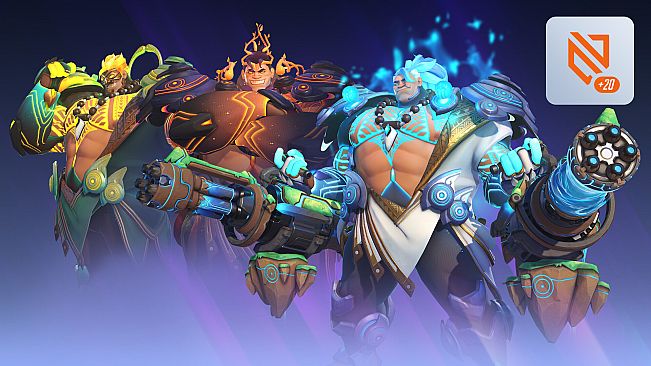 Overwatch: Mauga Complete Mythic Hero Skin Bundle