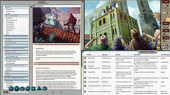 Fantasy Grounds - Pathfinder 2 RPG - Lost Omens: Firebrands