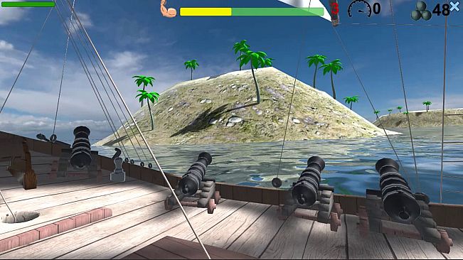 Pirates. Naval battle